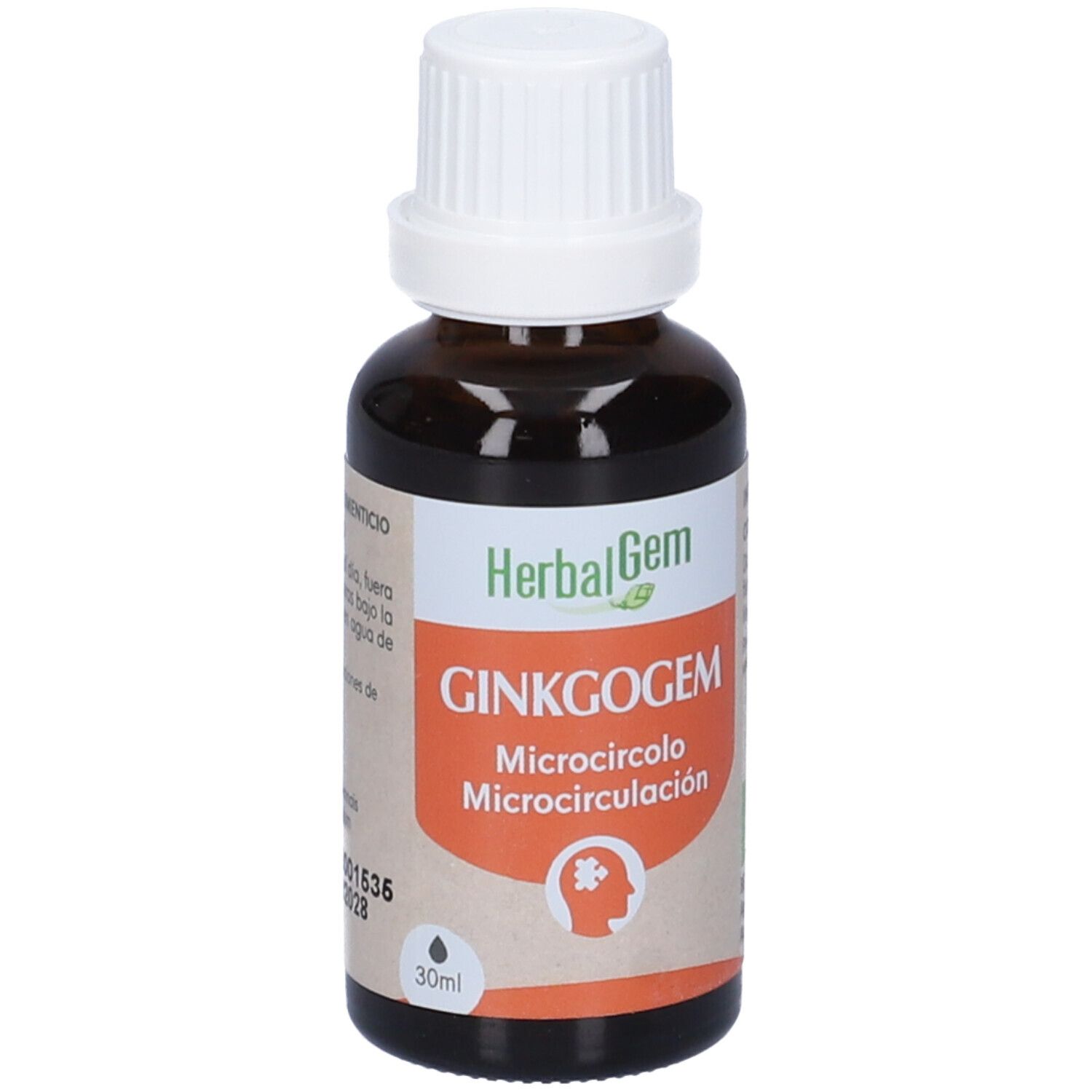 Herbalgem Ginkgogem Microcircolo Concentrato di Gemme Fresche Gocce