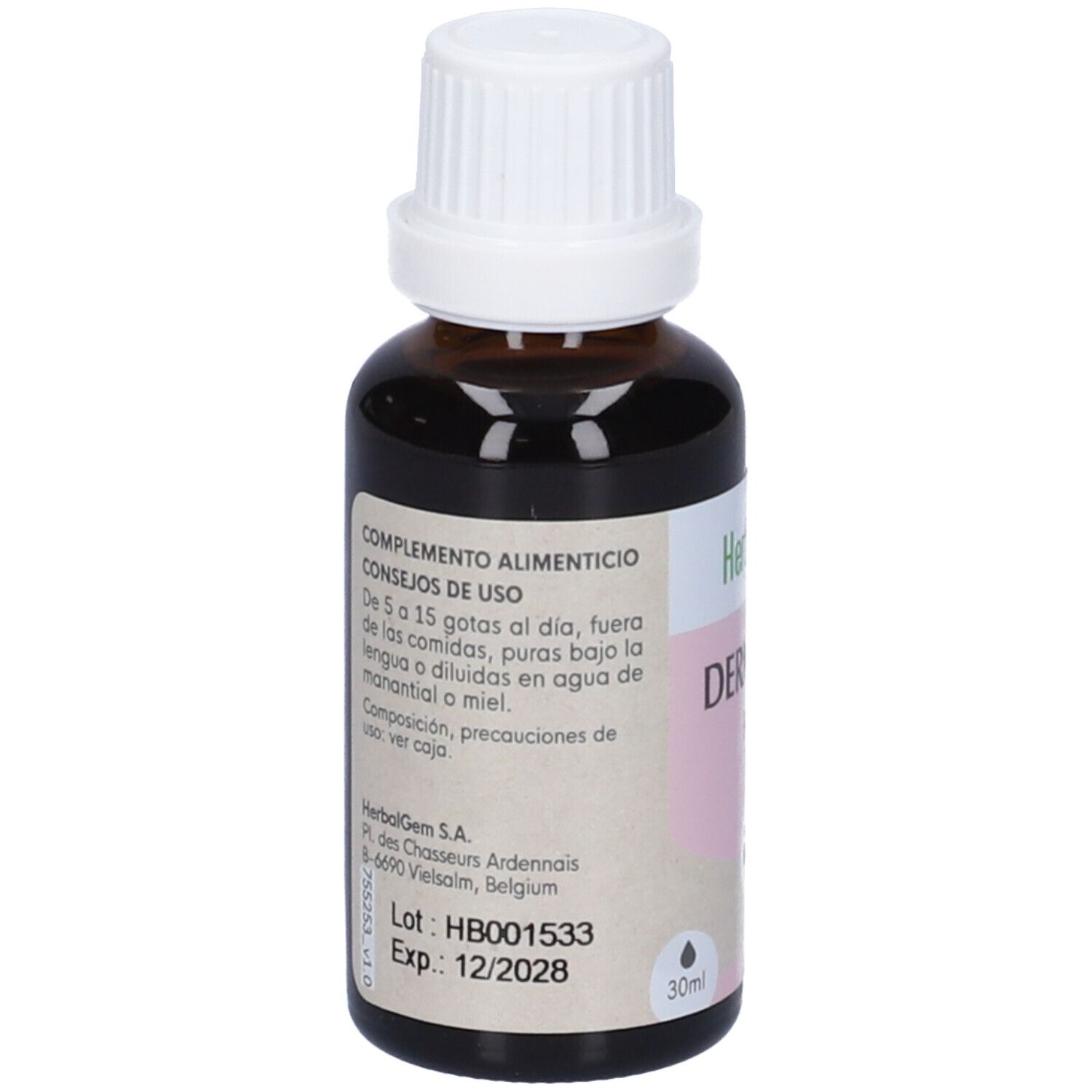 Herbalgem Dermagem Pelle Concentrato di Gemme Fresche Gocce