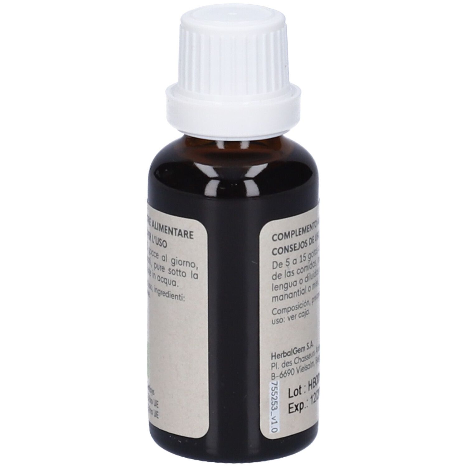 Herbalgem Dermagem Pelle Concentrato di Gemme Fresche Gocce