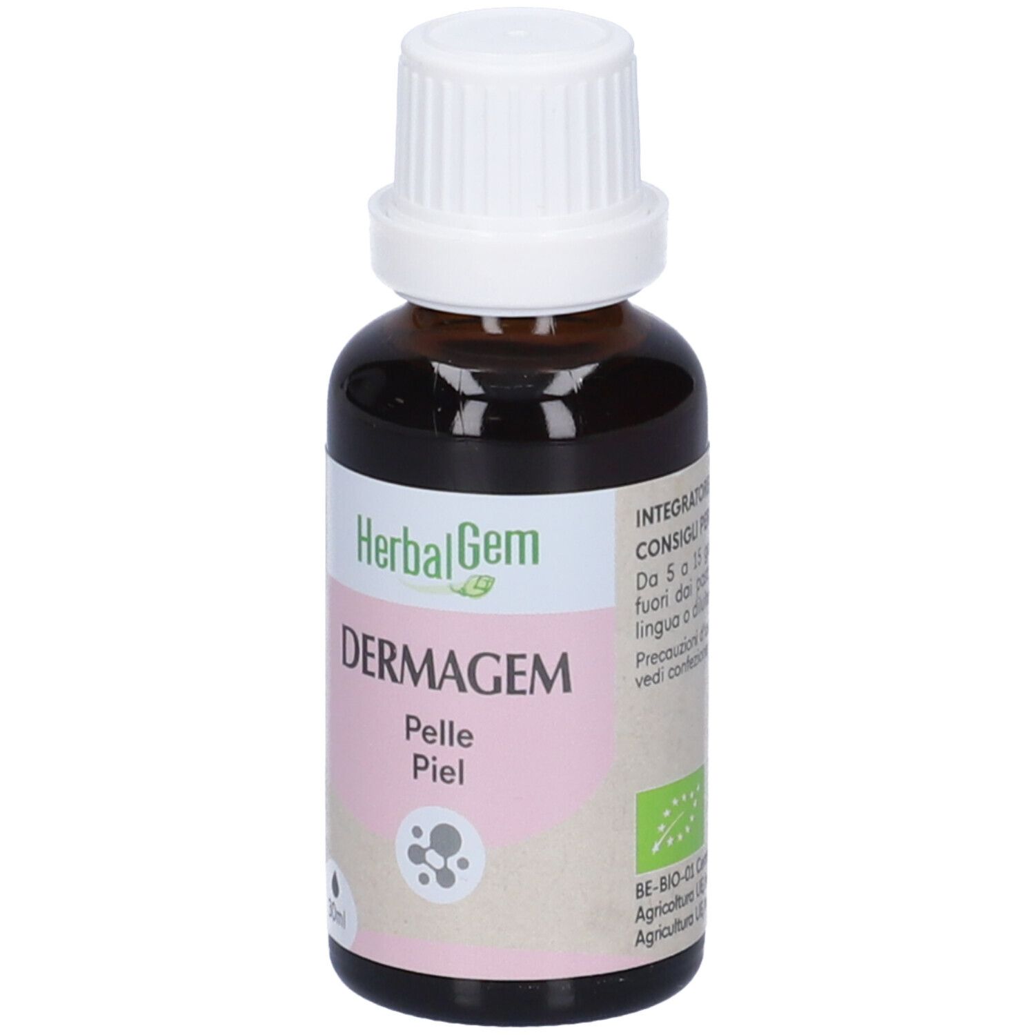Herbalgem Dermagem Pelle Concentrato di Gemme Fresche Gocce