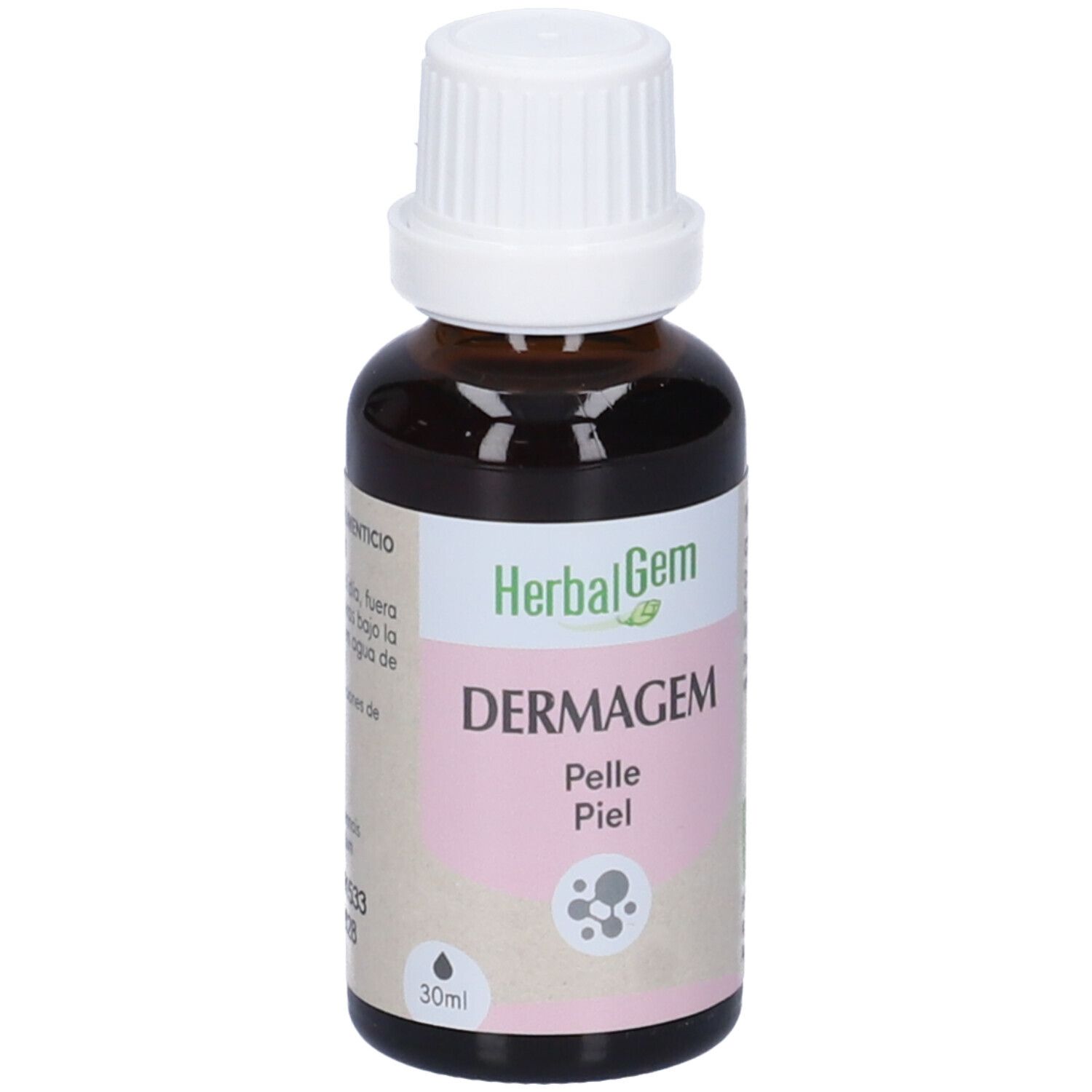 Herbalgem Dermagem Pelle Concentrato di Gemme Fresche Gocce