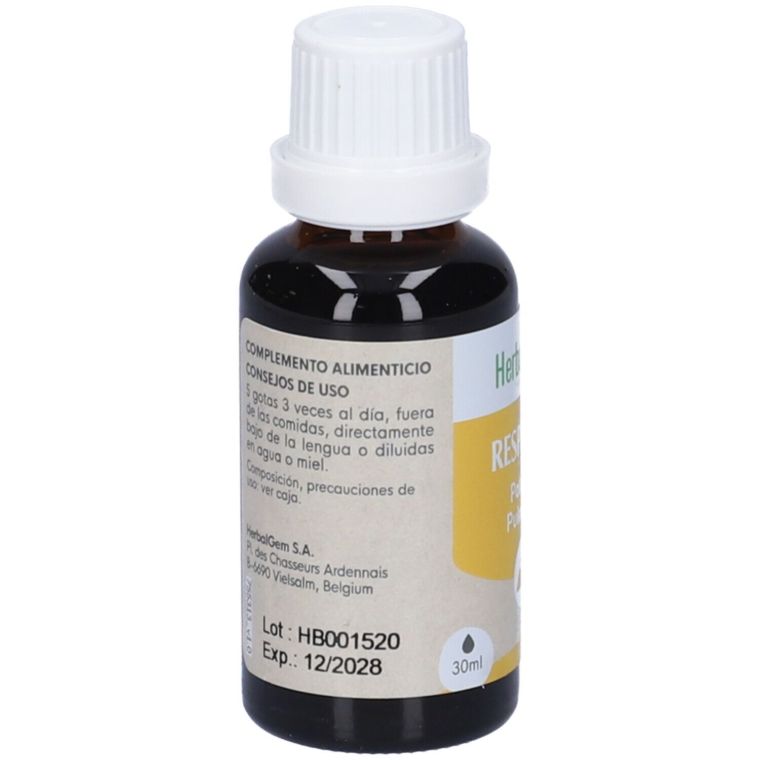 Herbalgem Respigem Polmoni Concentrato di Gemme Fresche Gocce