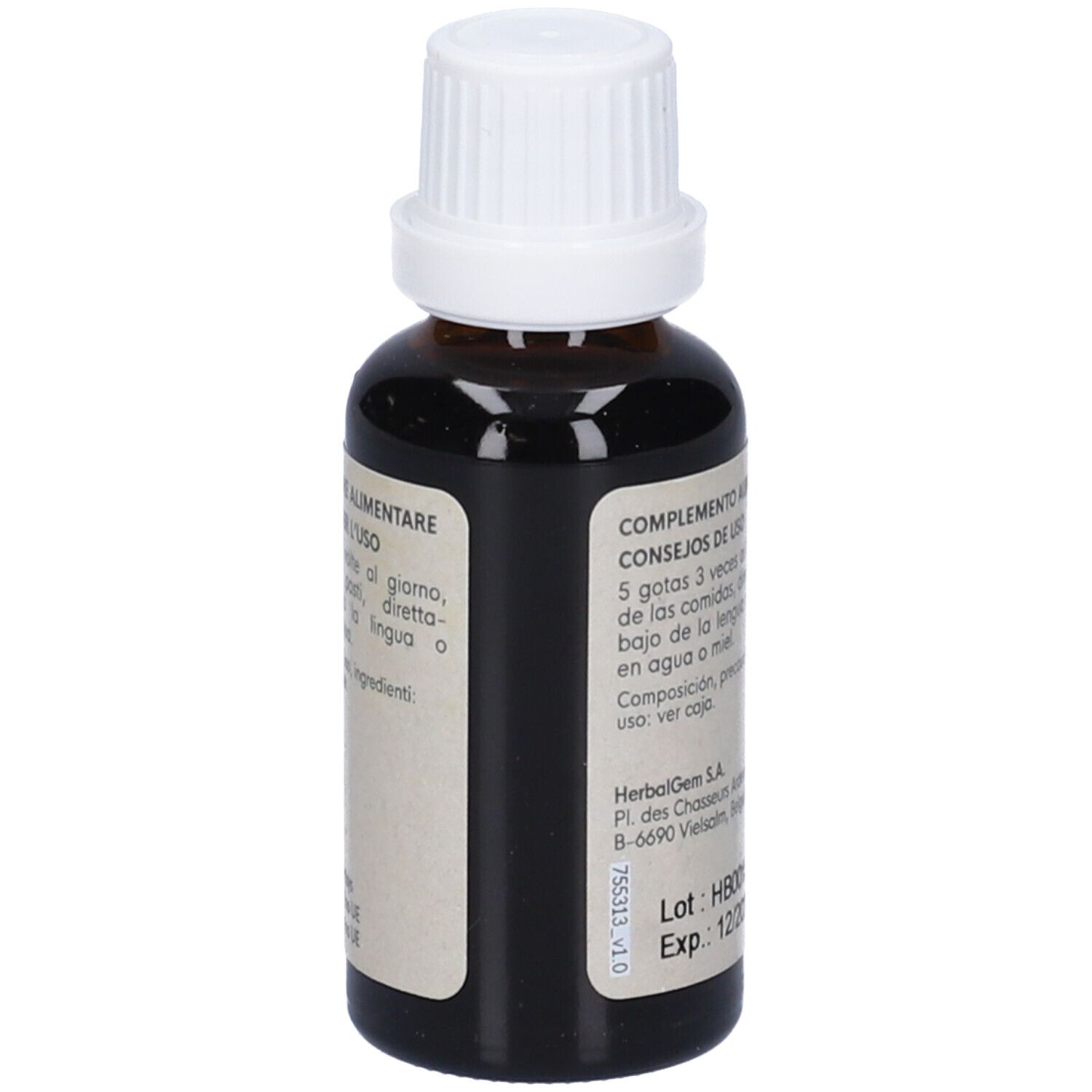 Herbalgem Respigem Polmoni Concentrato di Gemme Fresche Gocce
