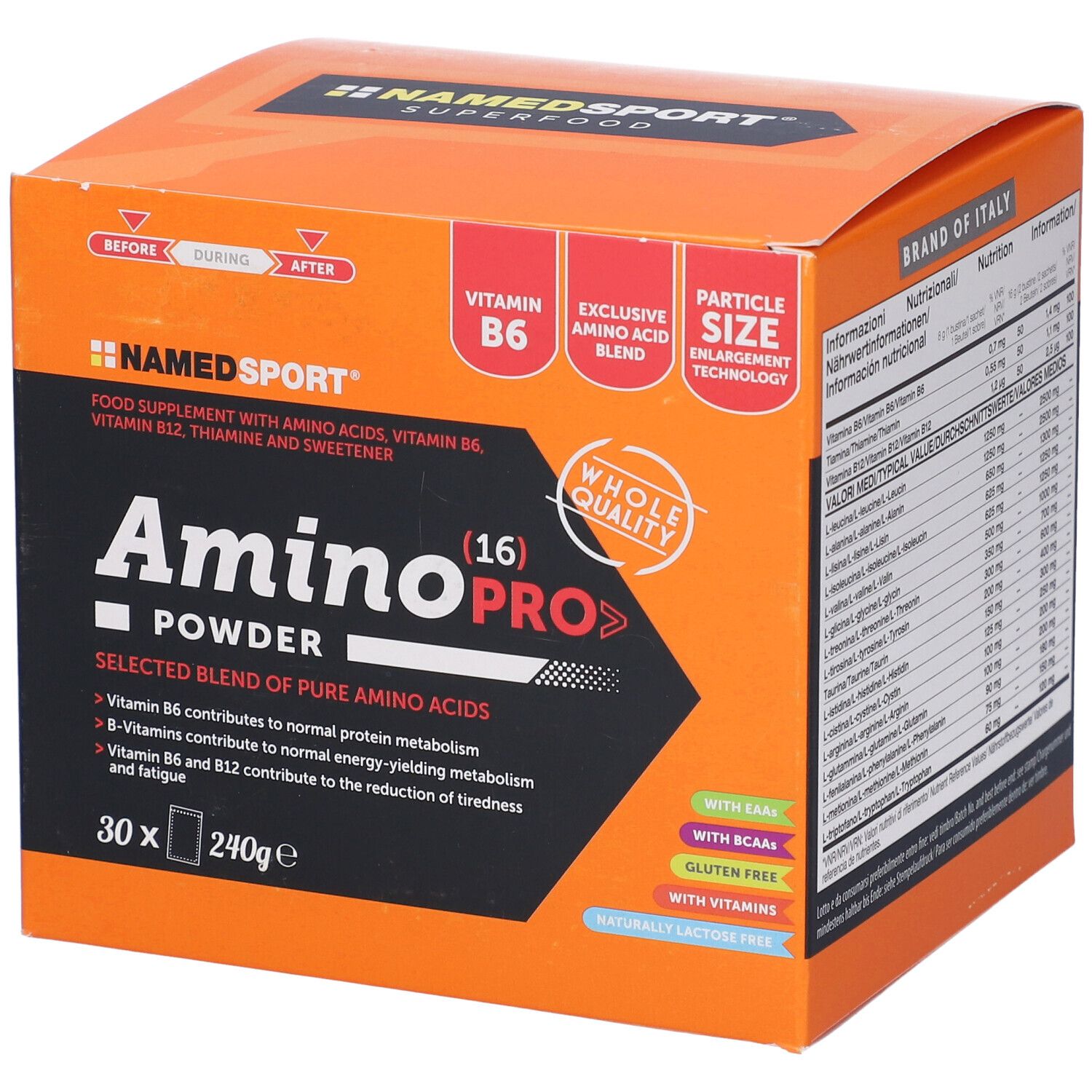 Amino 16 Pro Powder 30 Bustine