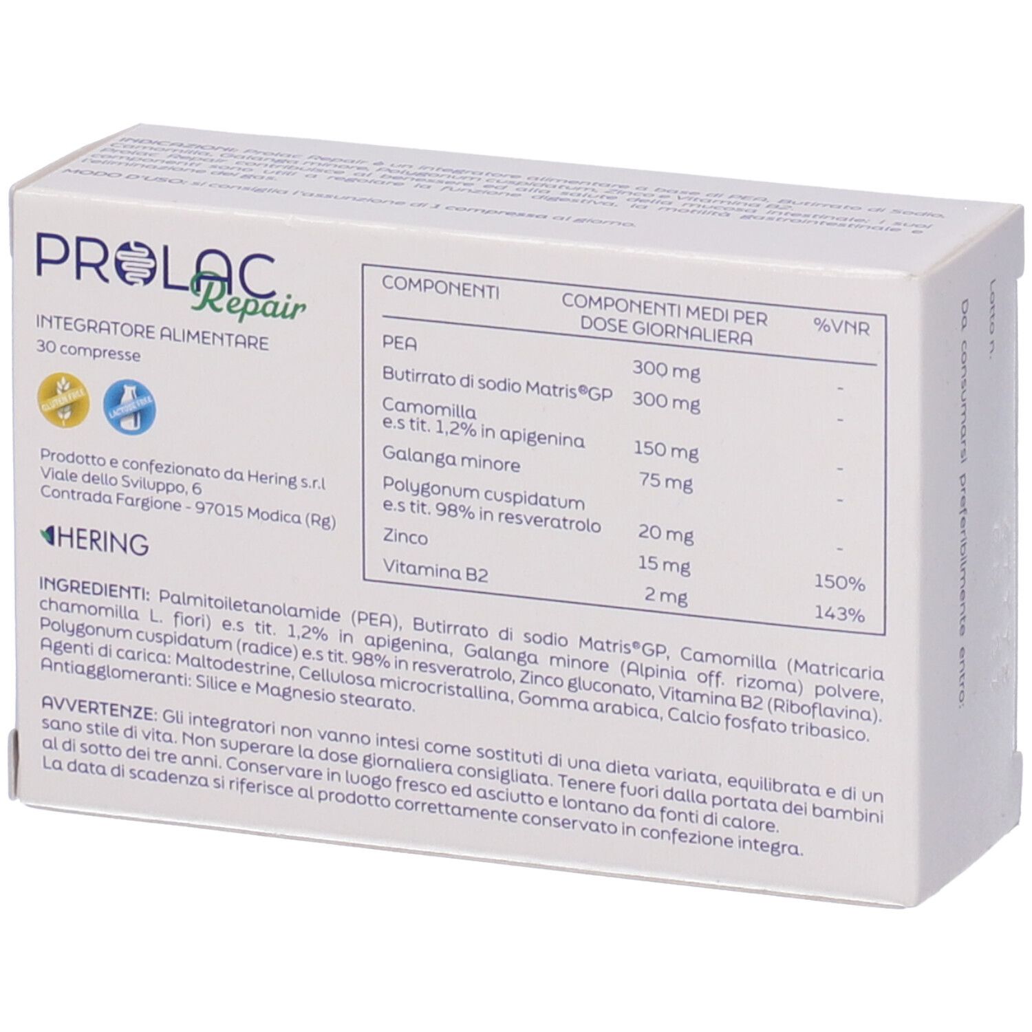 HERING Prolac Repair Compresse