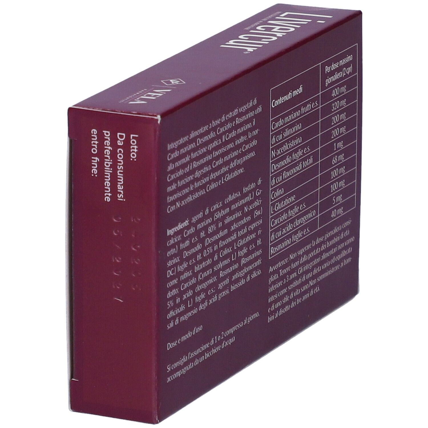 Livercur 30 Compresse