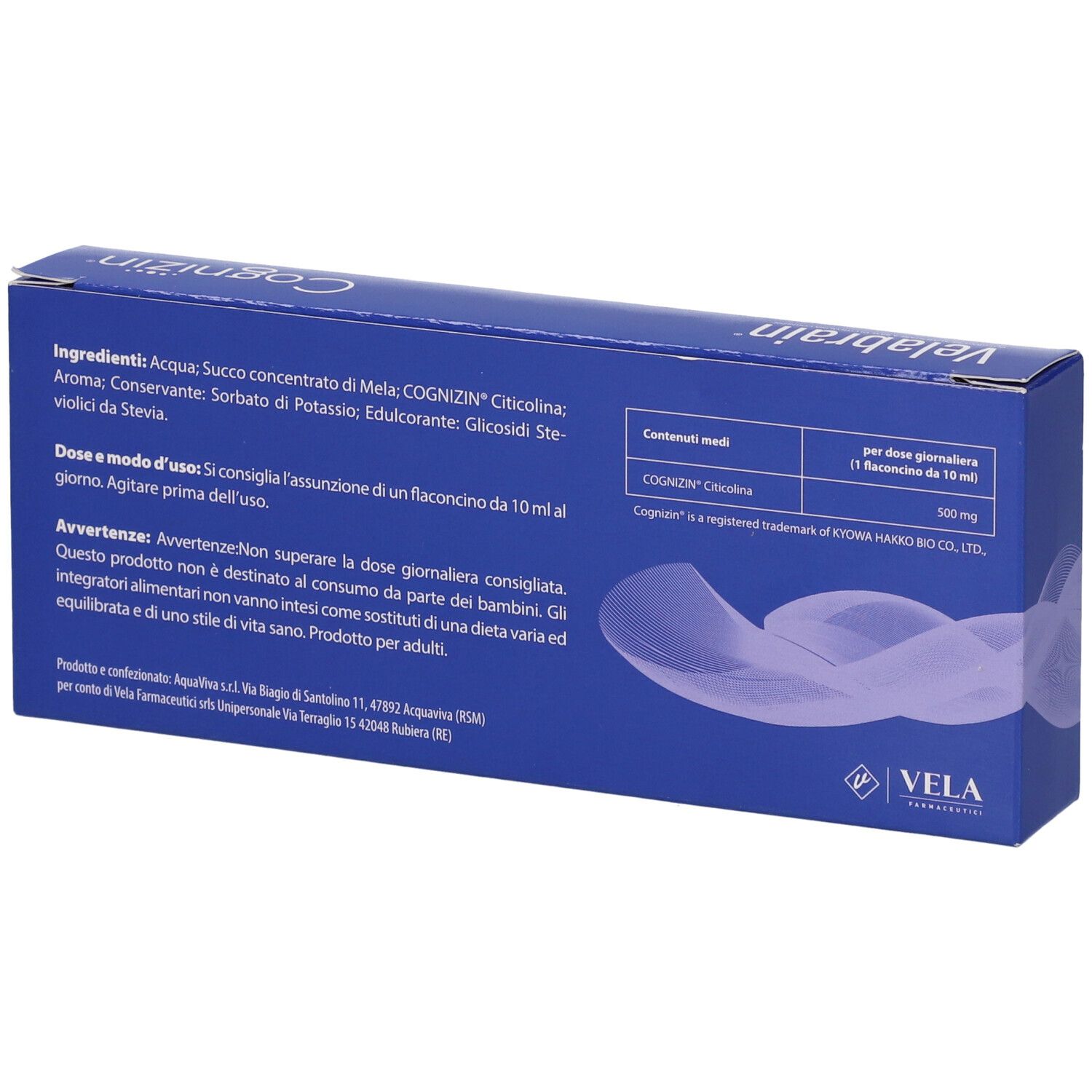 Velabrain 7 Flaconcini