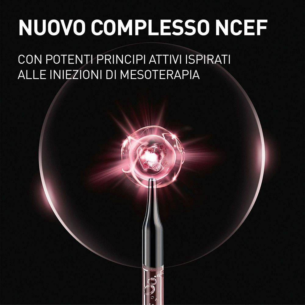 Immagine di una sfera con testo: 'NUOVO COMPLESSO NCEF'.