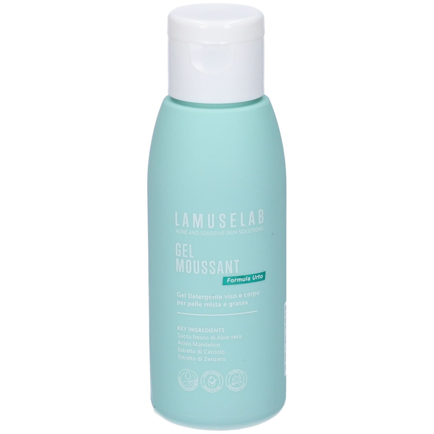 Lamuselab Gel Detergente Viso e Corpo 100 ml