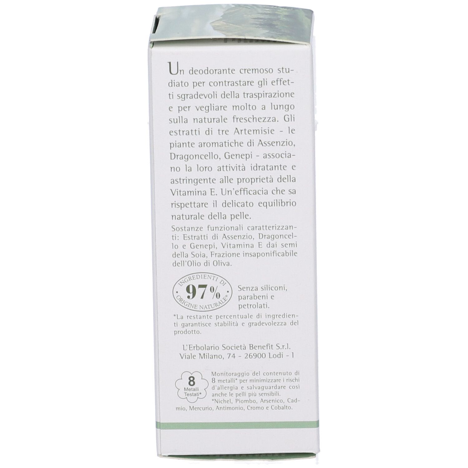 L´Erbolario Assenzio Deocrema