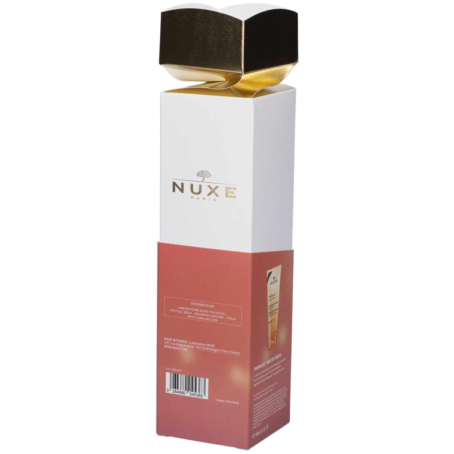 Nuxe Cracker Huile Prodigieuse Classico + Olio Doccia Prodigieux