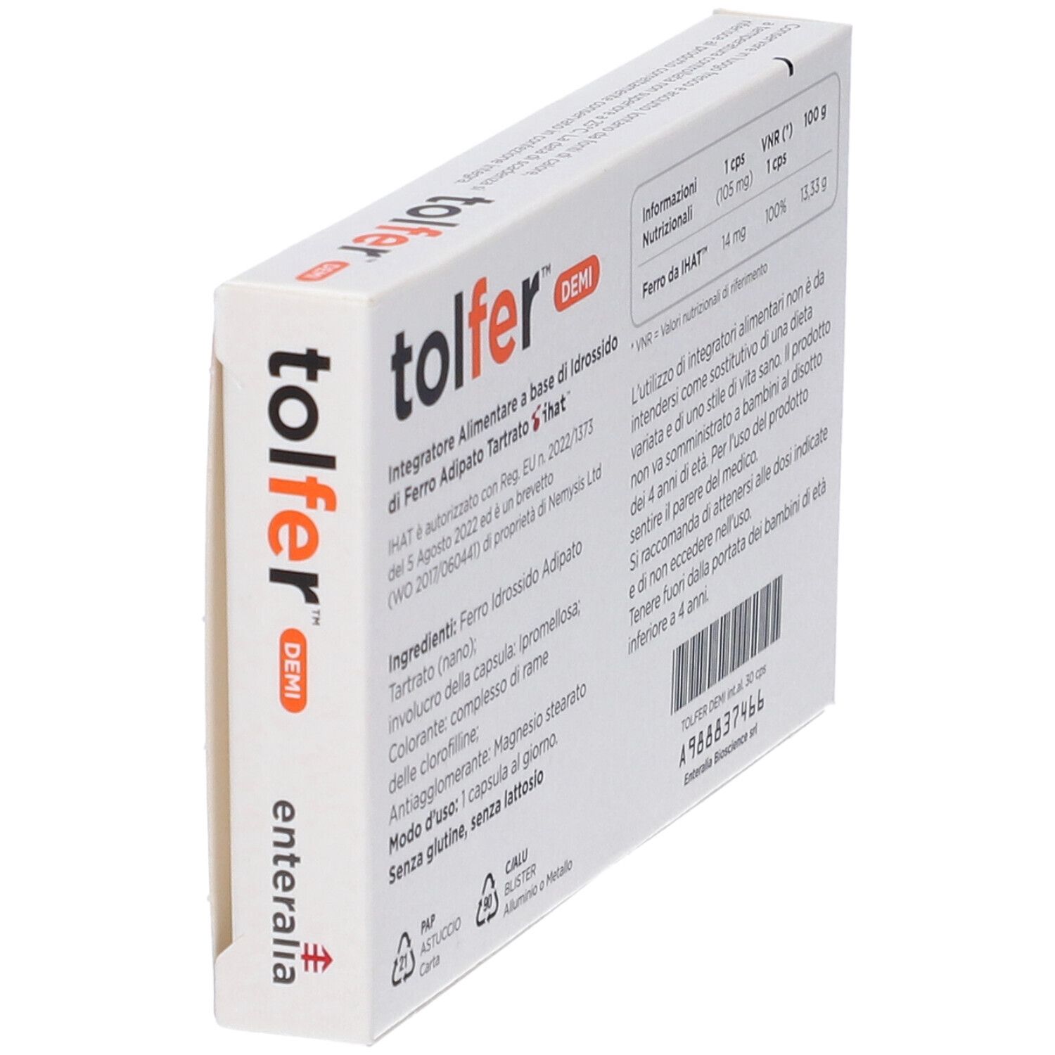 Tolfer Demi 14Mg 30 Capsule