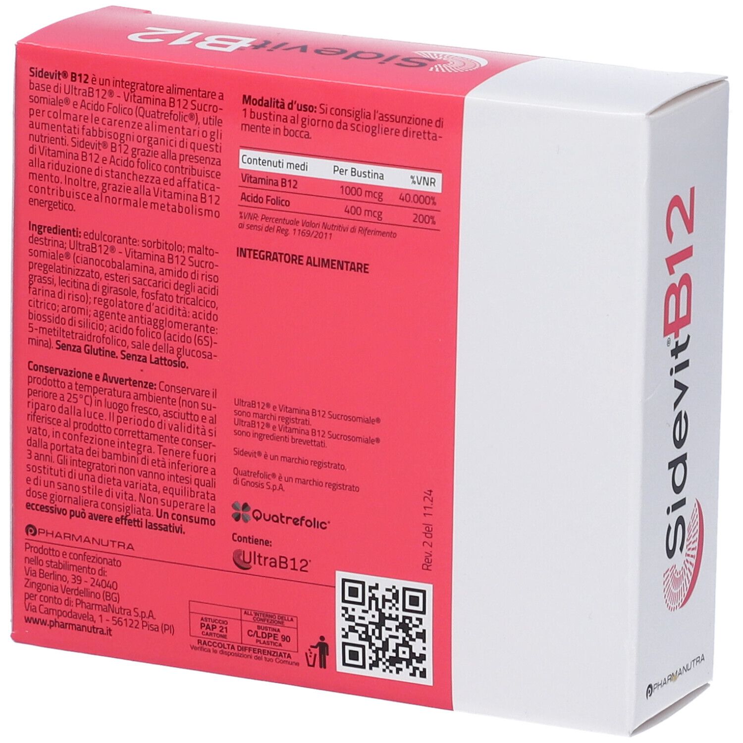 Sidevit B12 20 Stick