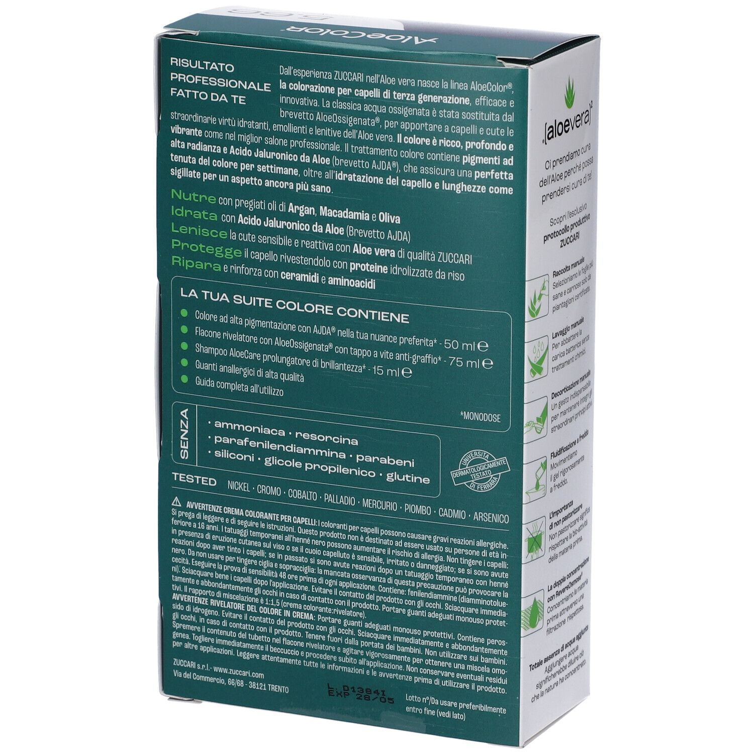 ALOECOLOR 5.66-castano chiaro rosso intenso