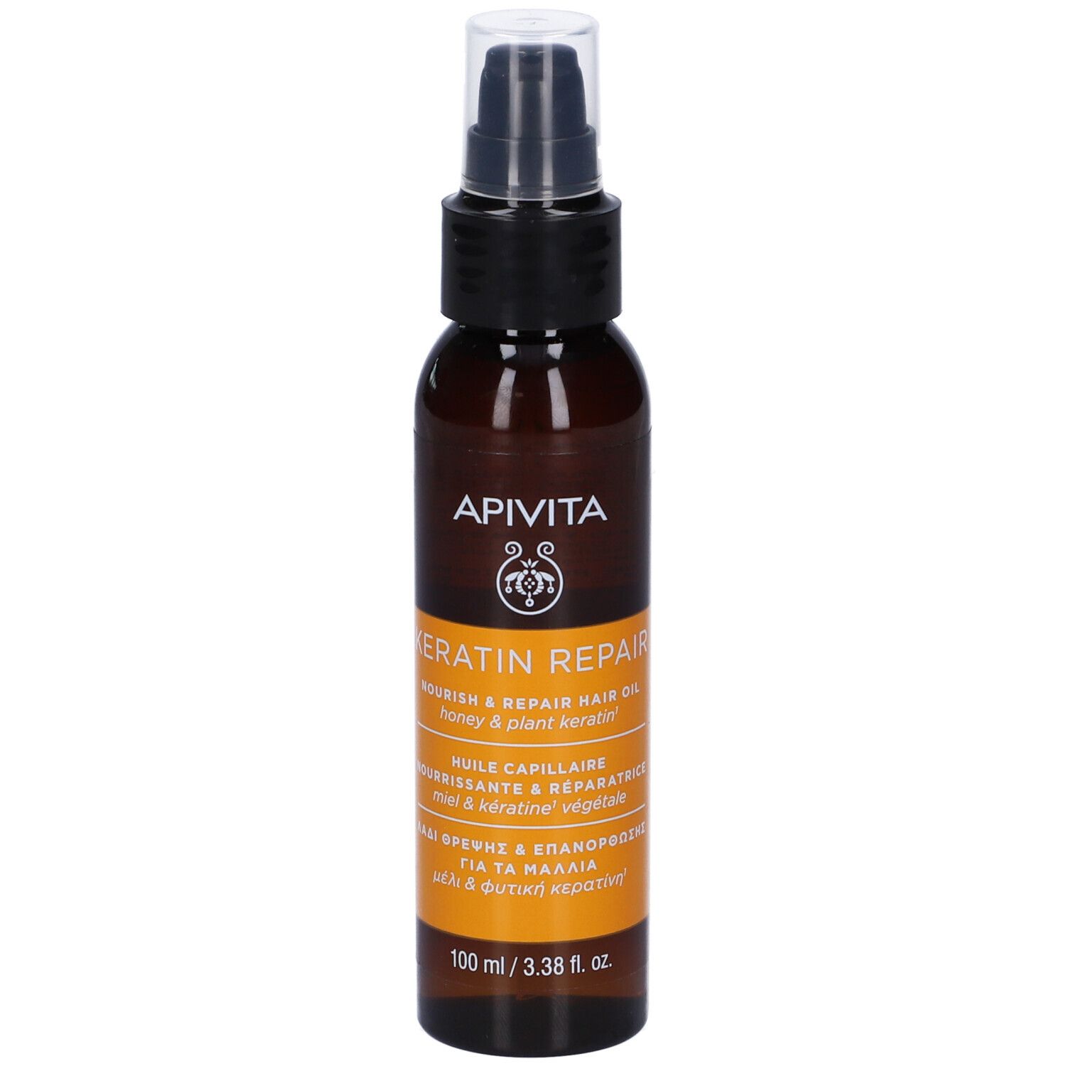 Apivita Keratin Repair Olio Capelli Nutriente Riparatore