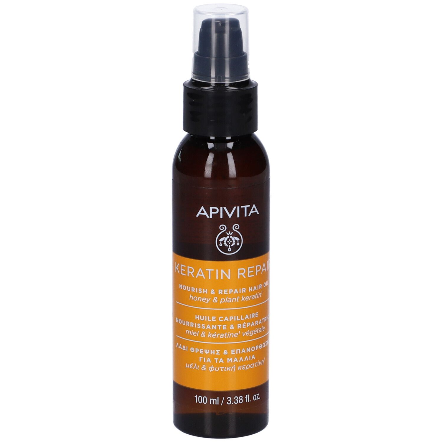 Apivita Keratin Repair Olio Capelli Nutriente Riparatore
