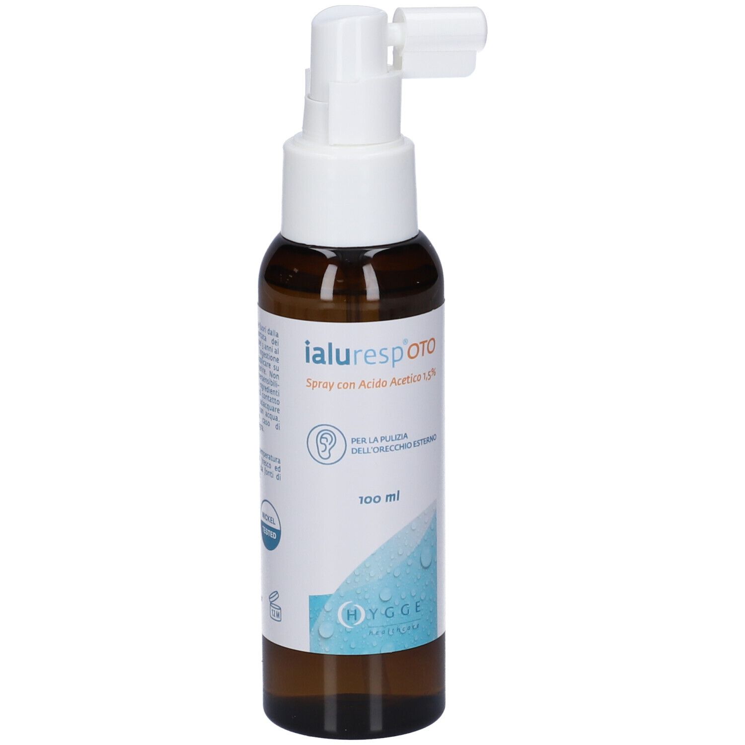 Spray Ialurespoto Oto con dispenser, 100ml.