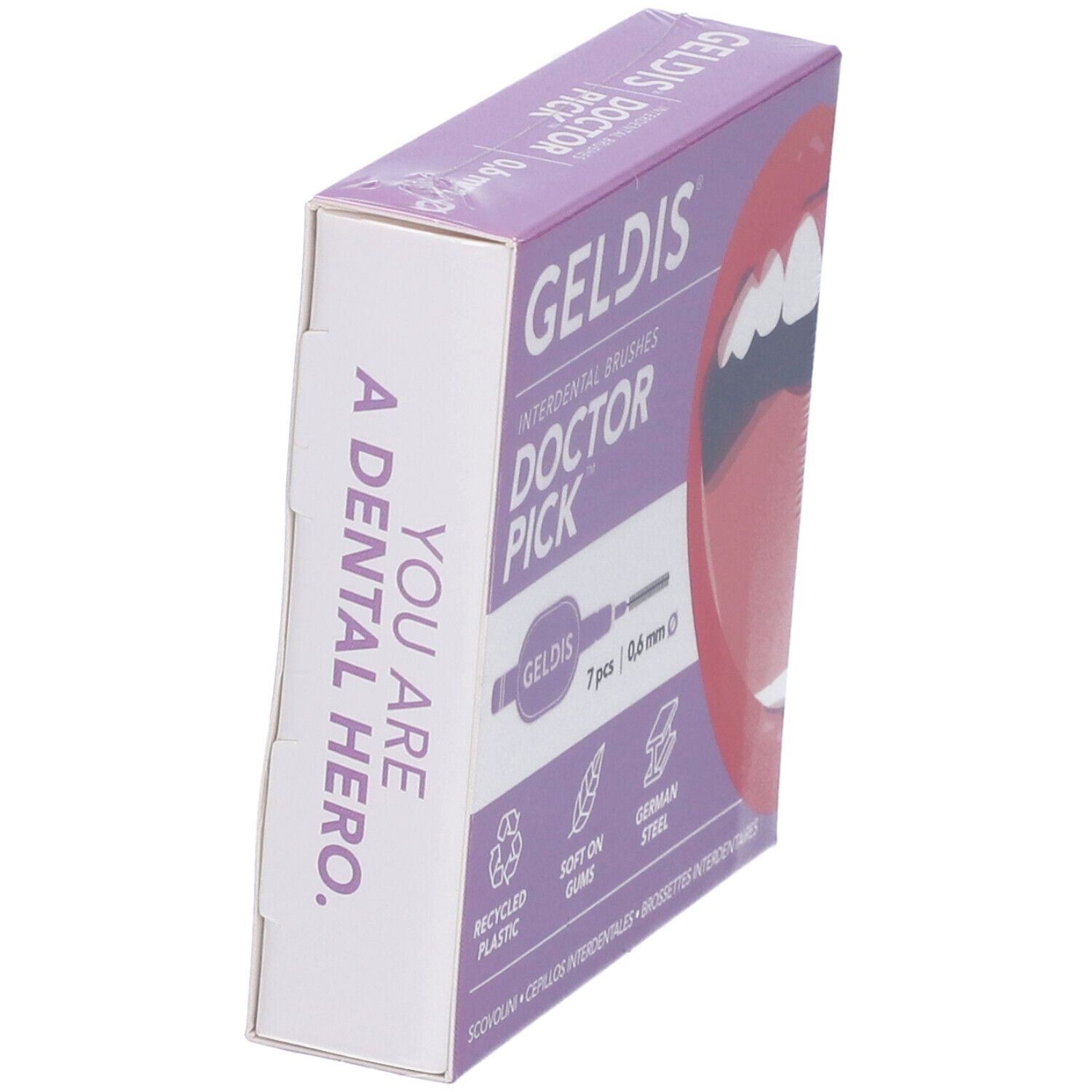 Scovolino Geldis Doctor Pick - 0.6 mm (XS) - 7 Scovolini