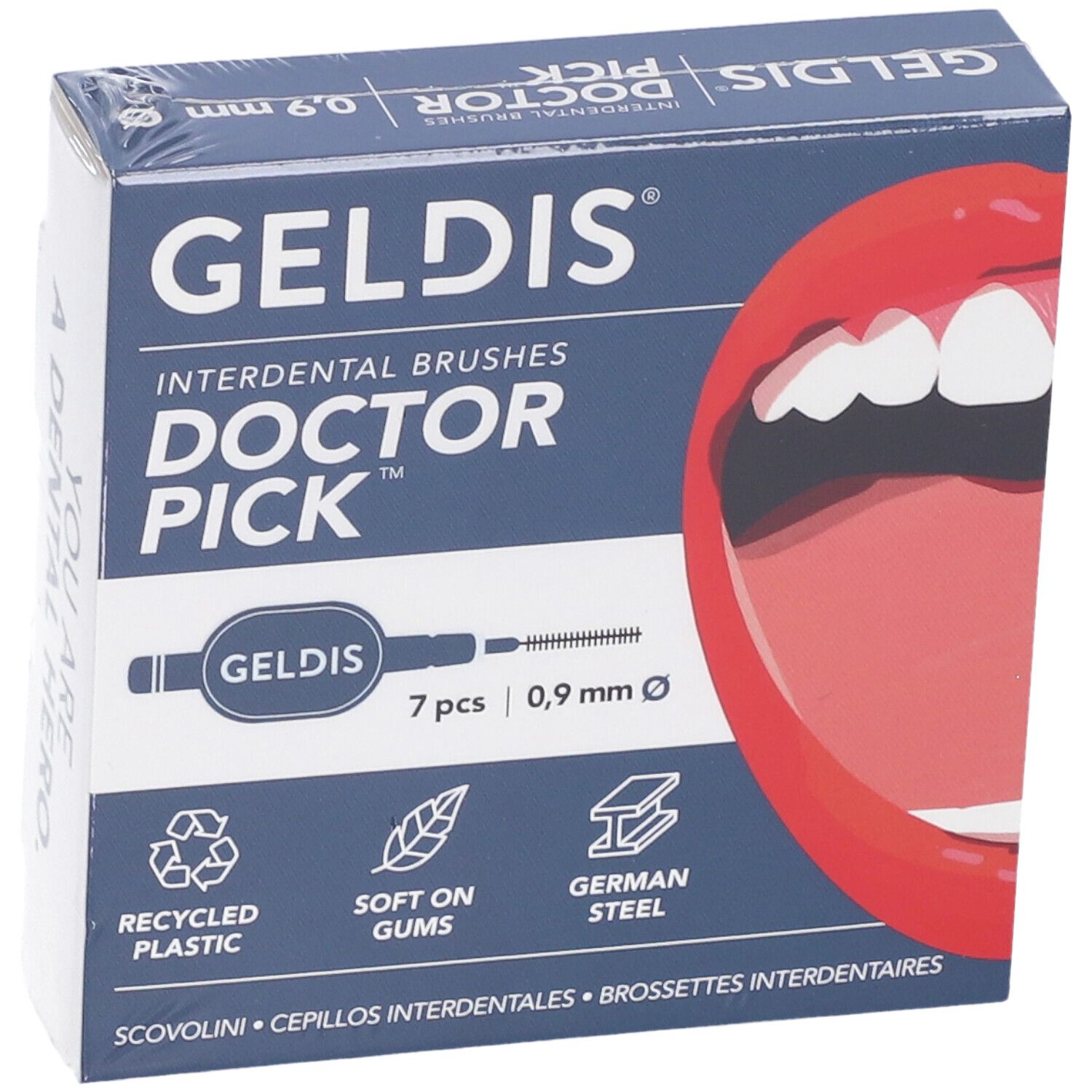 Scovolino Geldis Doctor Pick - 0.9 mm (M) - 7 Scovolini