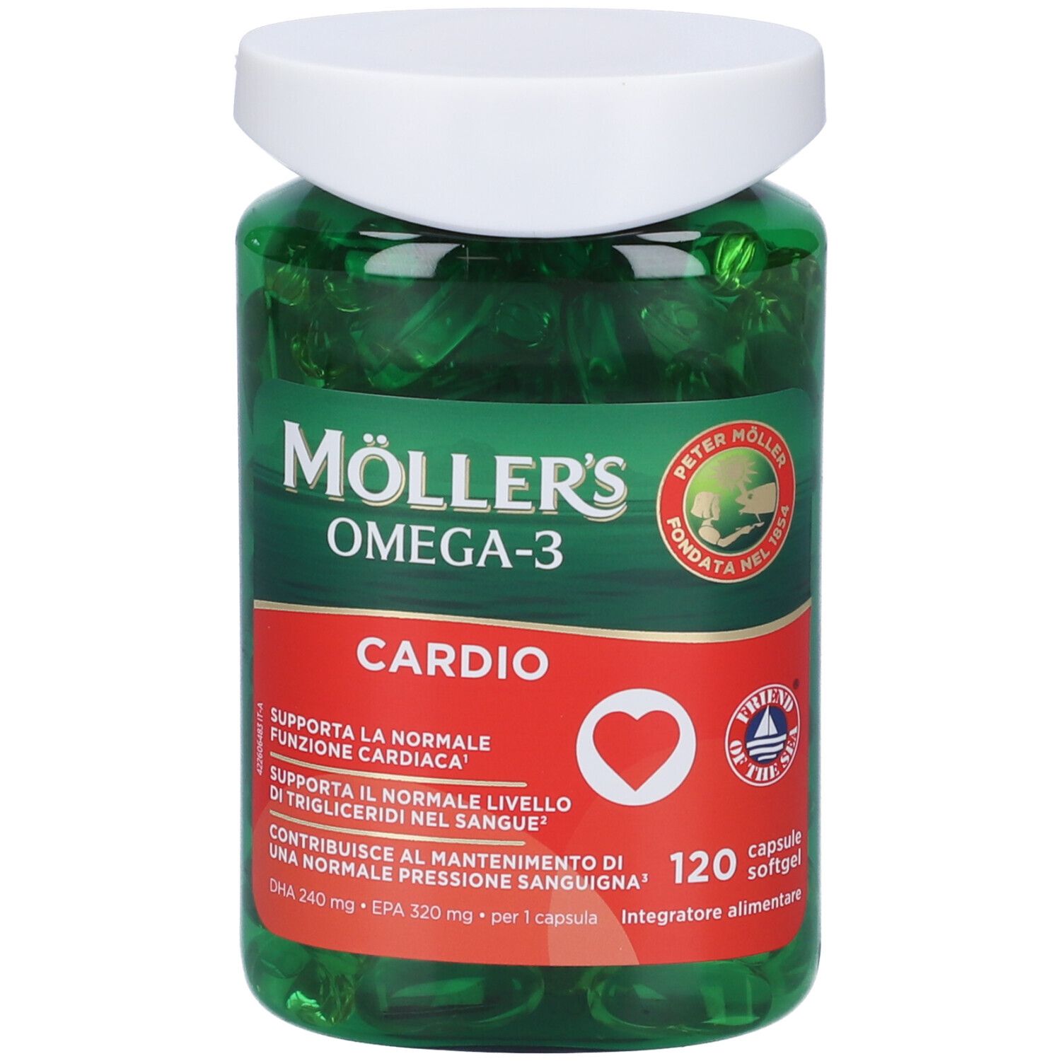 Moller's Omega 3 Cardio 120 Capsule