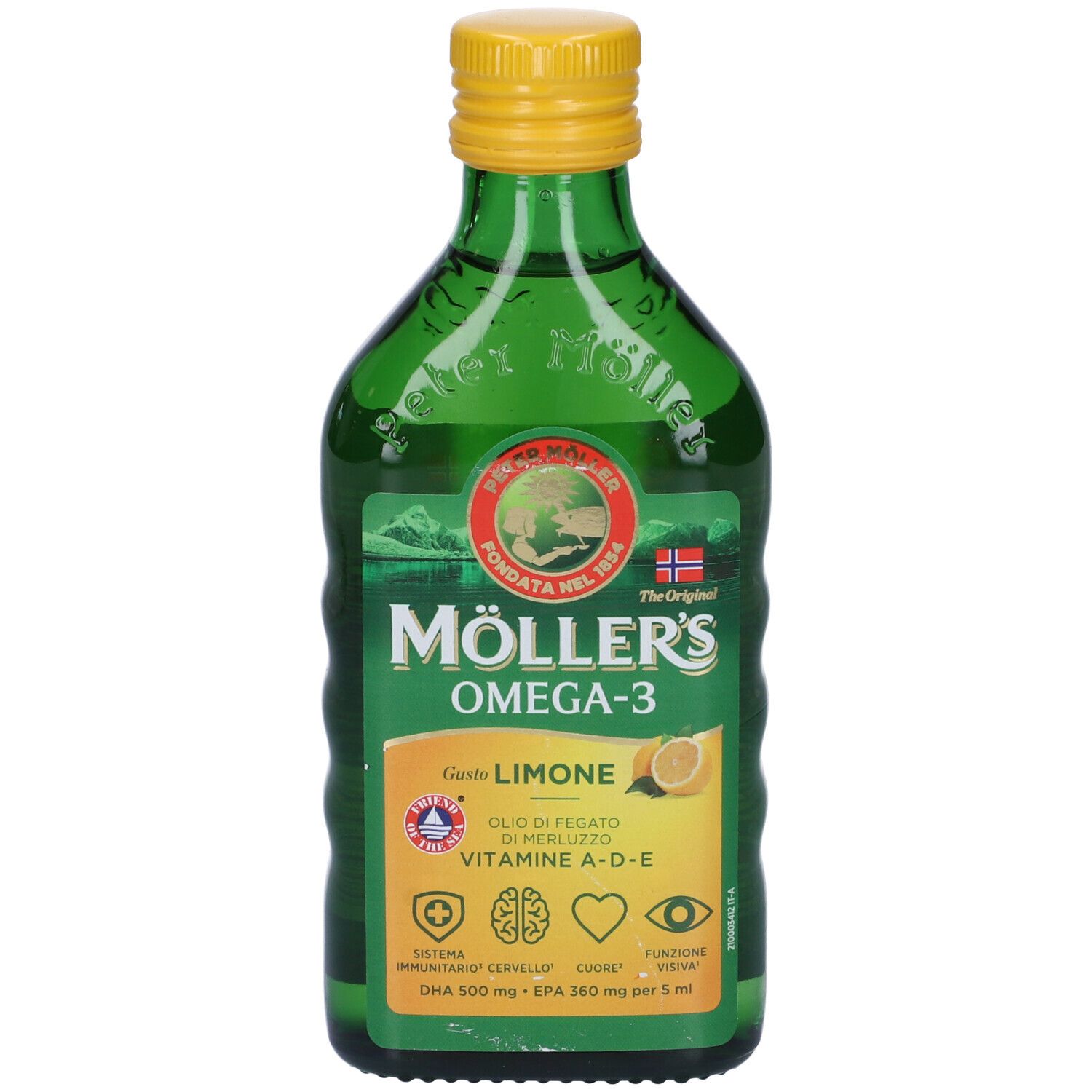 Moller's Omega 3 Olio di Fegato di Merluzzo