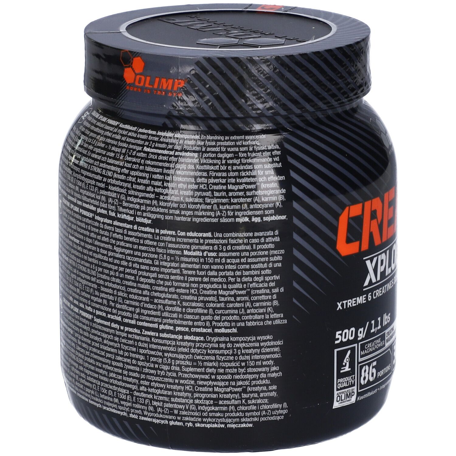 Olimp Creatine Xplode Powder Gusto Pineapple
