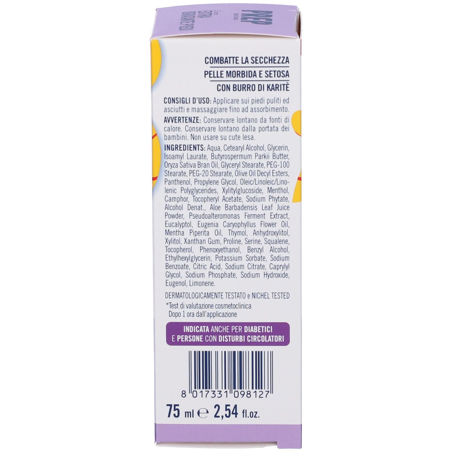 Prep Crema Extra Idratante Piedi