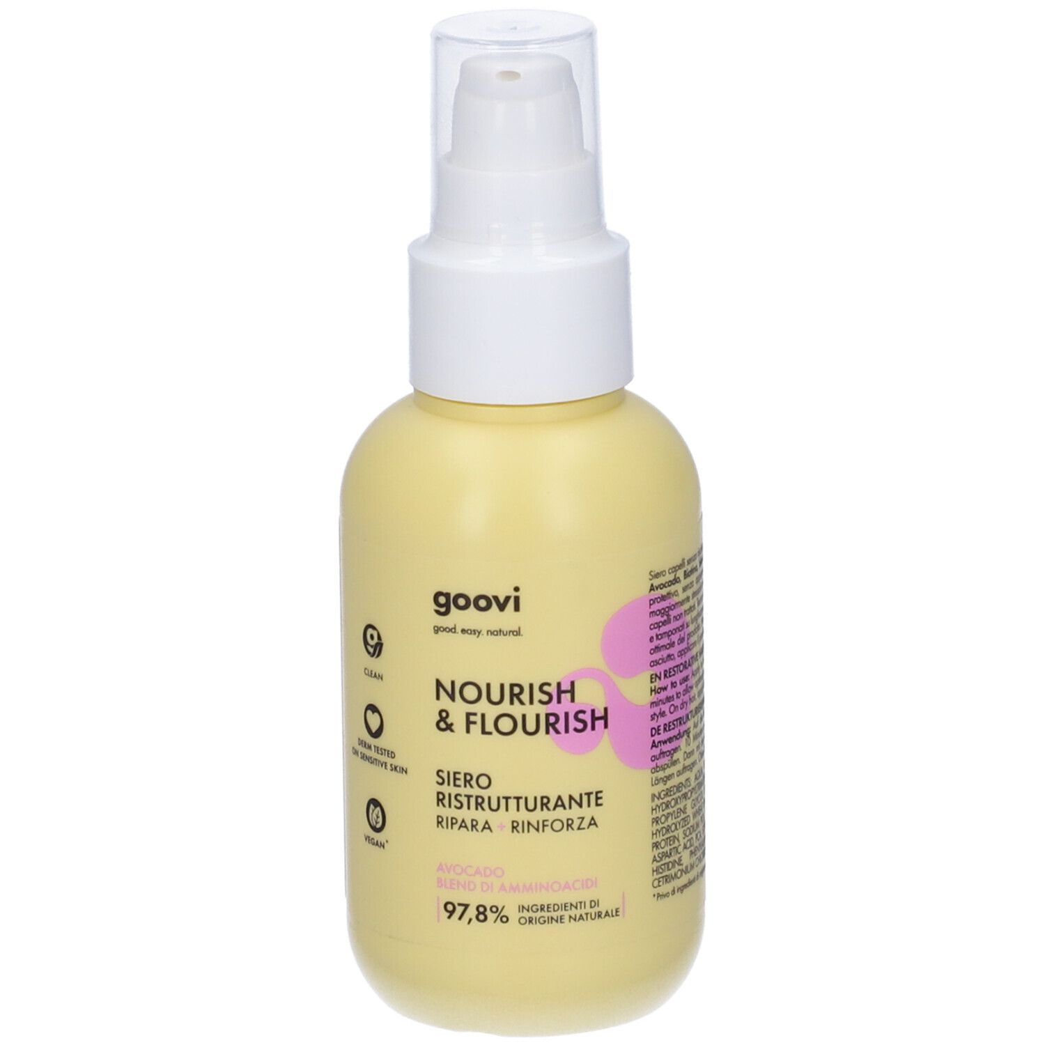 Goovi Nourish & Flourish Siero Capelli Ristrutturante