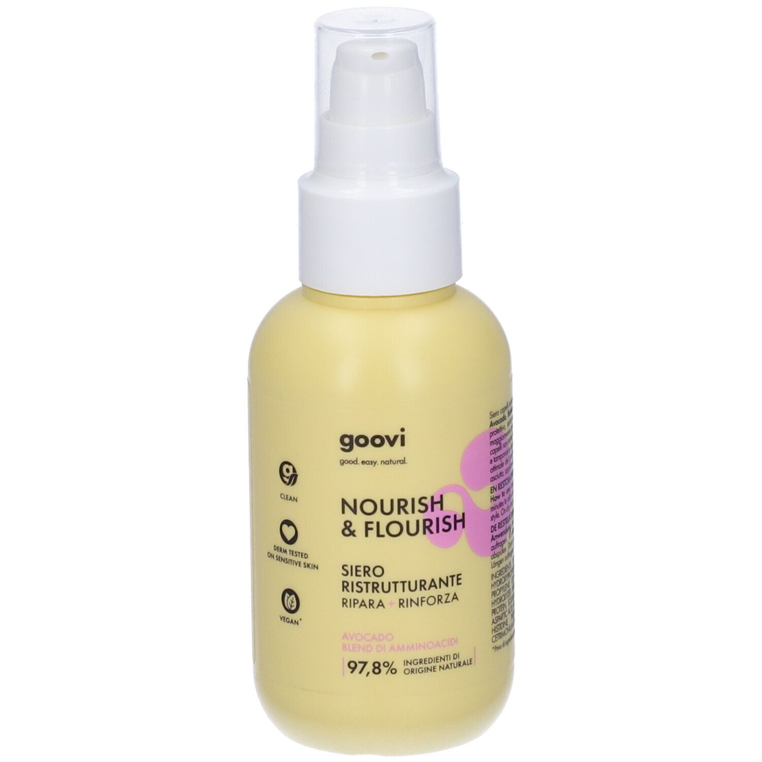 Goovi Nourish & Flourish Siero Capelli Ristrutturante
