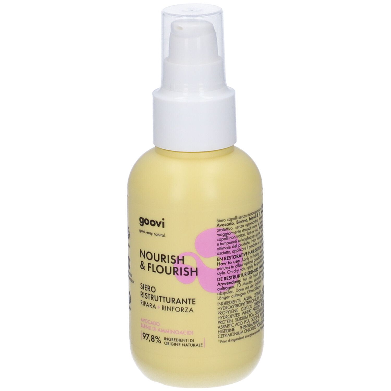 Goovi Nourish & Flourish Siero Capelli Ristrutturante