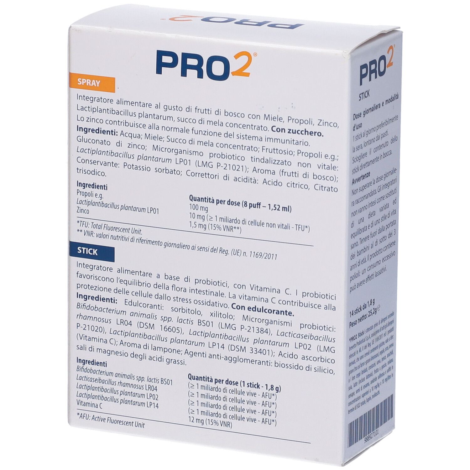 Pro2 Spray 20 Ml + 14 Stick