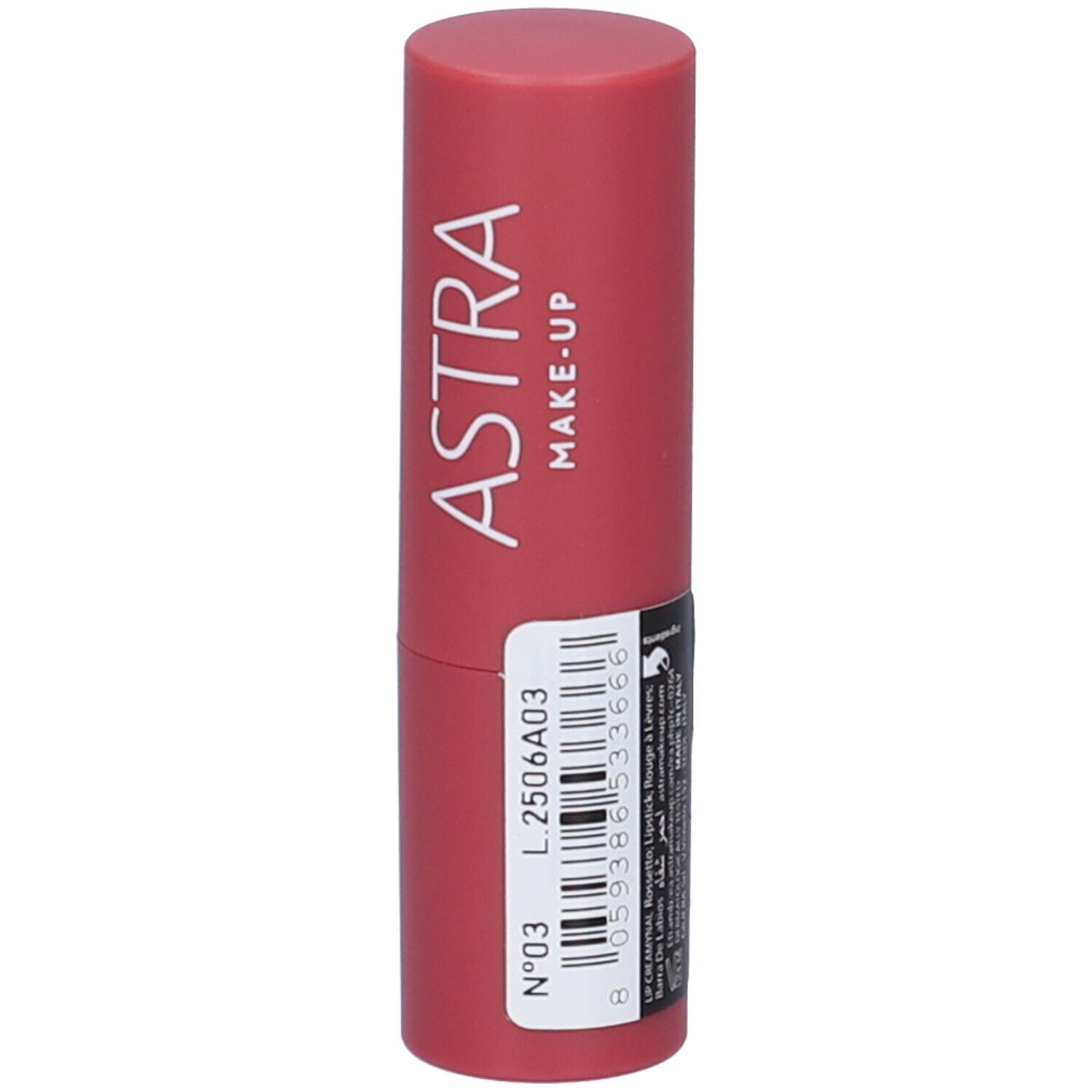 ASTRA Make-UP Lip Creamynal - Rossetto Cremoso Tonalità 03 - Grace: Anguria Chiaro