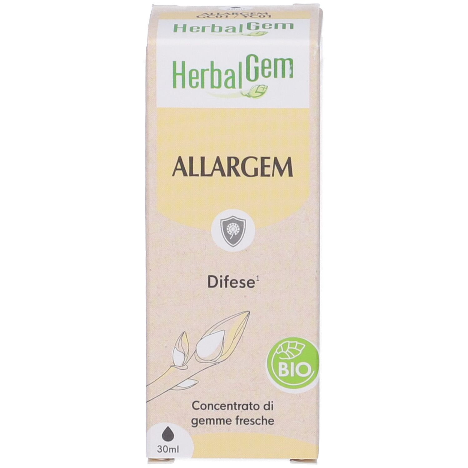 Herbalgem Allergem Difese Concentrato di Gemme Fresche Gocce