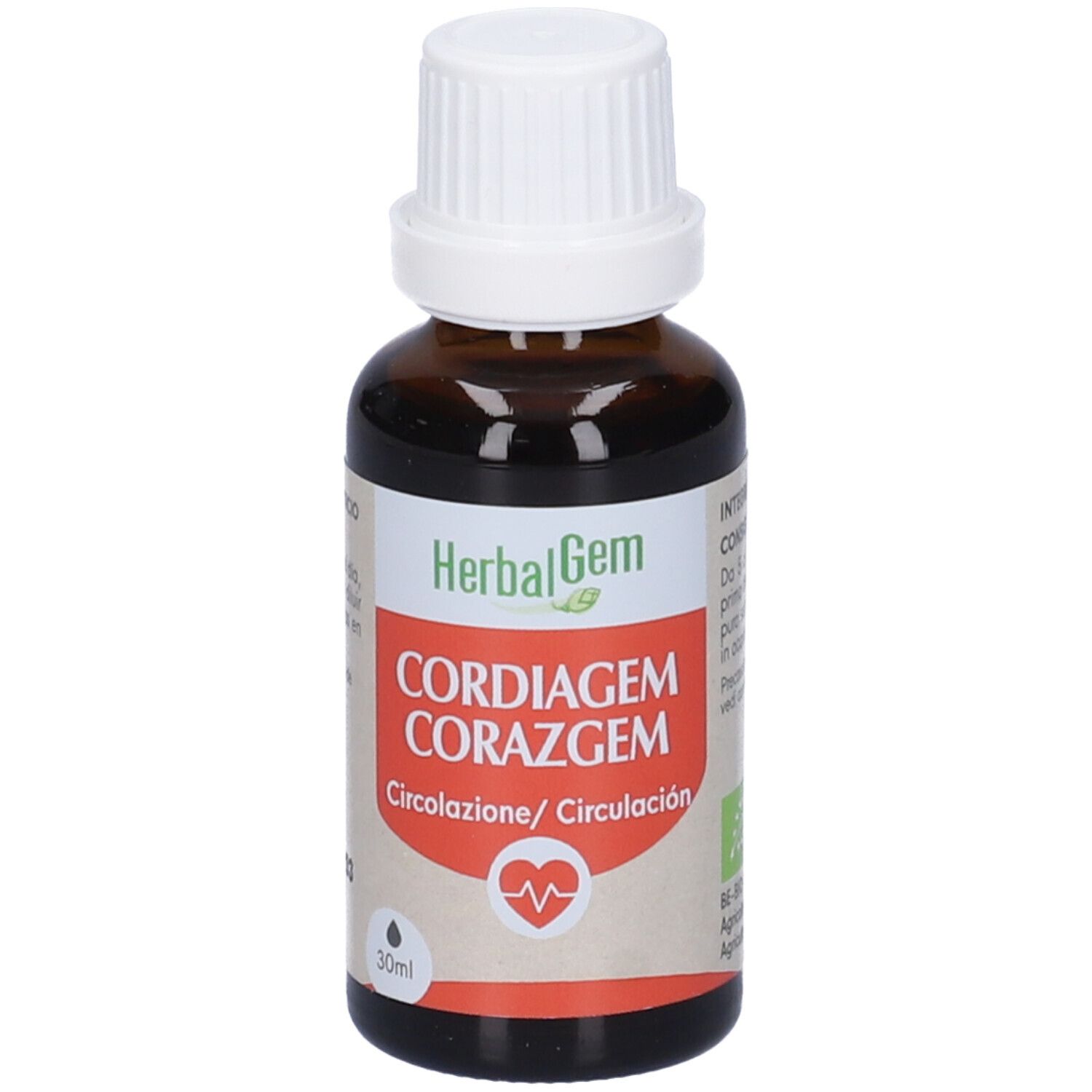 Herbalgem Cordiagem Circolazione Concentrato di Gemme Fresche Gocce