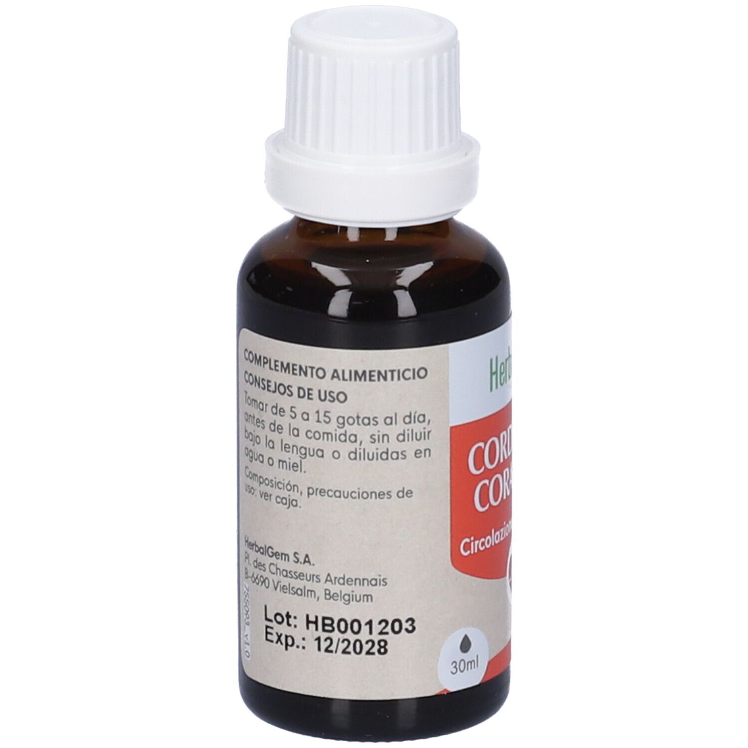 Herbalgem Cordiagem Circolazione Concentrato di Gemme Fresche Gocce