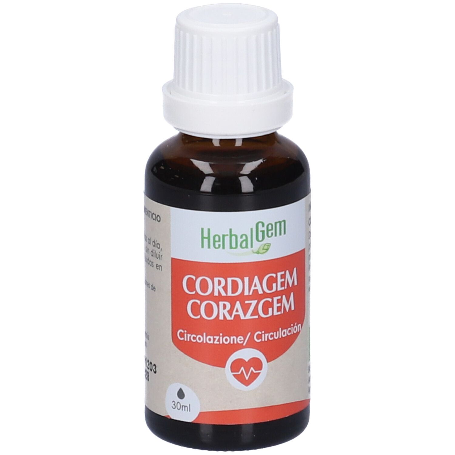 Herbalgem Cordiagem Circolazione Concentrato di Gemme Fresche Gocce