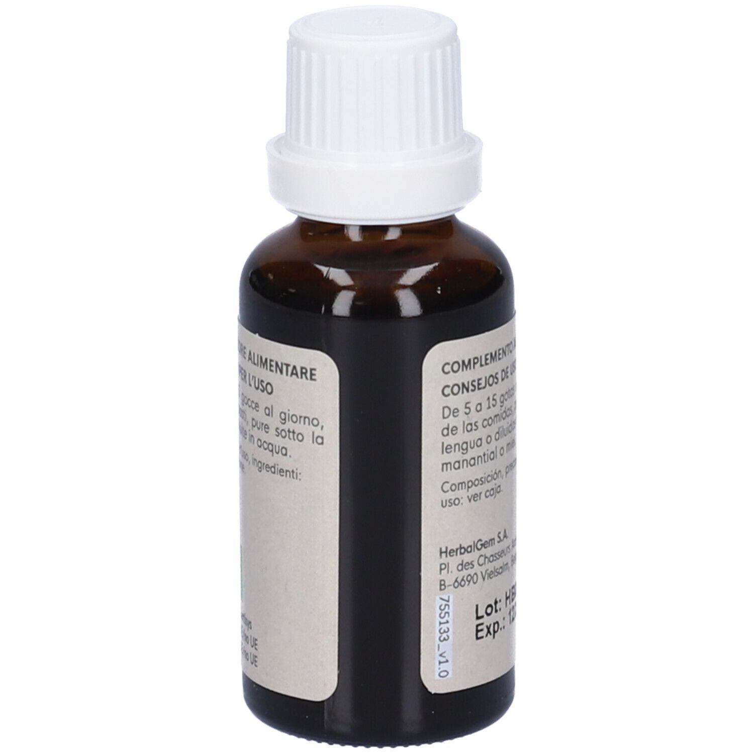 Herbalgem Memogem Memoria Concentrato di Gemme Fresche Gocce