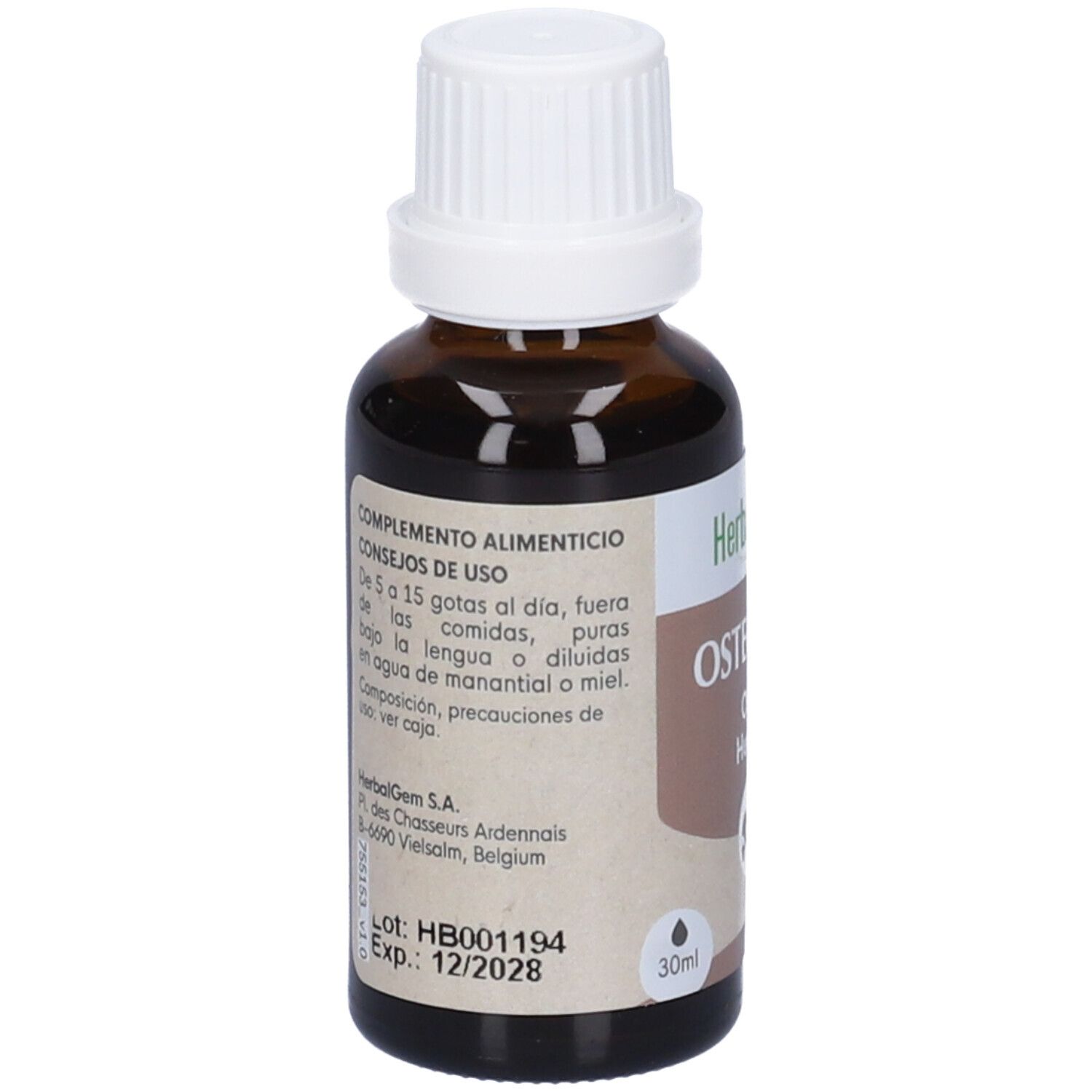 Herbalgem Osteogem Ossa Concentrato di Gemme Fresche Gocce