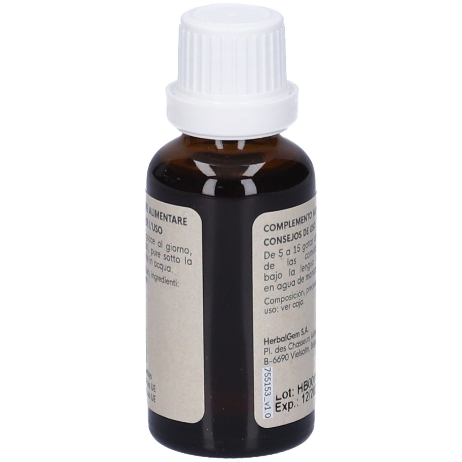 Herbalgem Osteogem Ossa Concentrato di Gemme Fresche Gocce