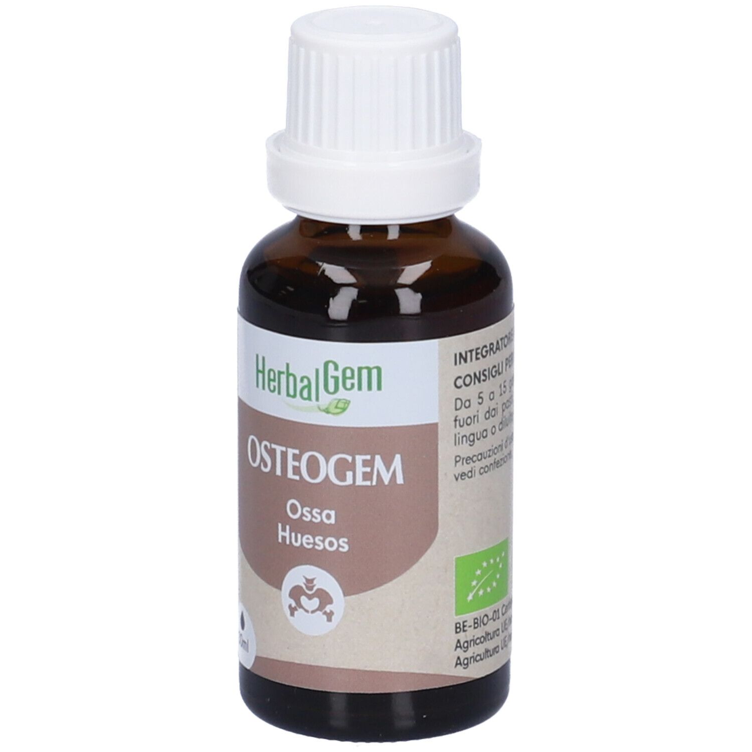 Herbalgem Osteogem Ossa Concentrato di Gemme Fresche Gocce