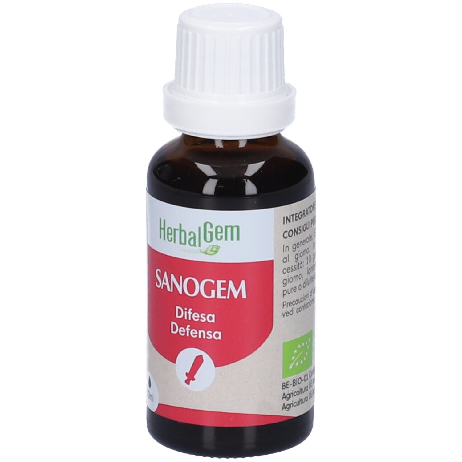Herbalgem Sanogem Difesa Concentrato di Gemme Fresche Gocce