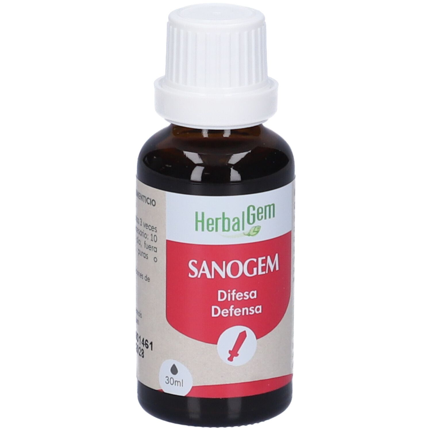 Herbalgem Sanogem Difesa Concentrato di Gemme Fresche Gocce