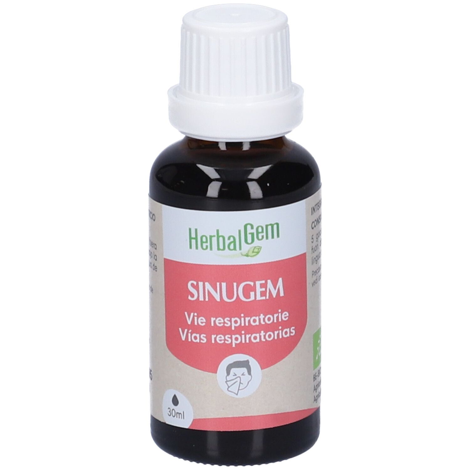 Herbalgem Sinugem Vie Respiratorie Concentrato di Gemme Fresche Gocce