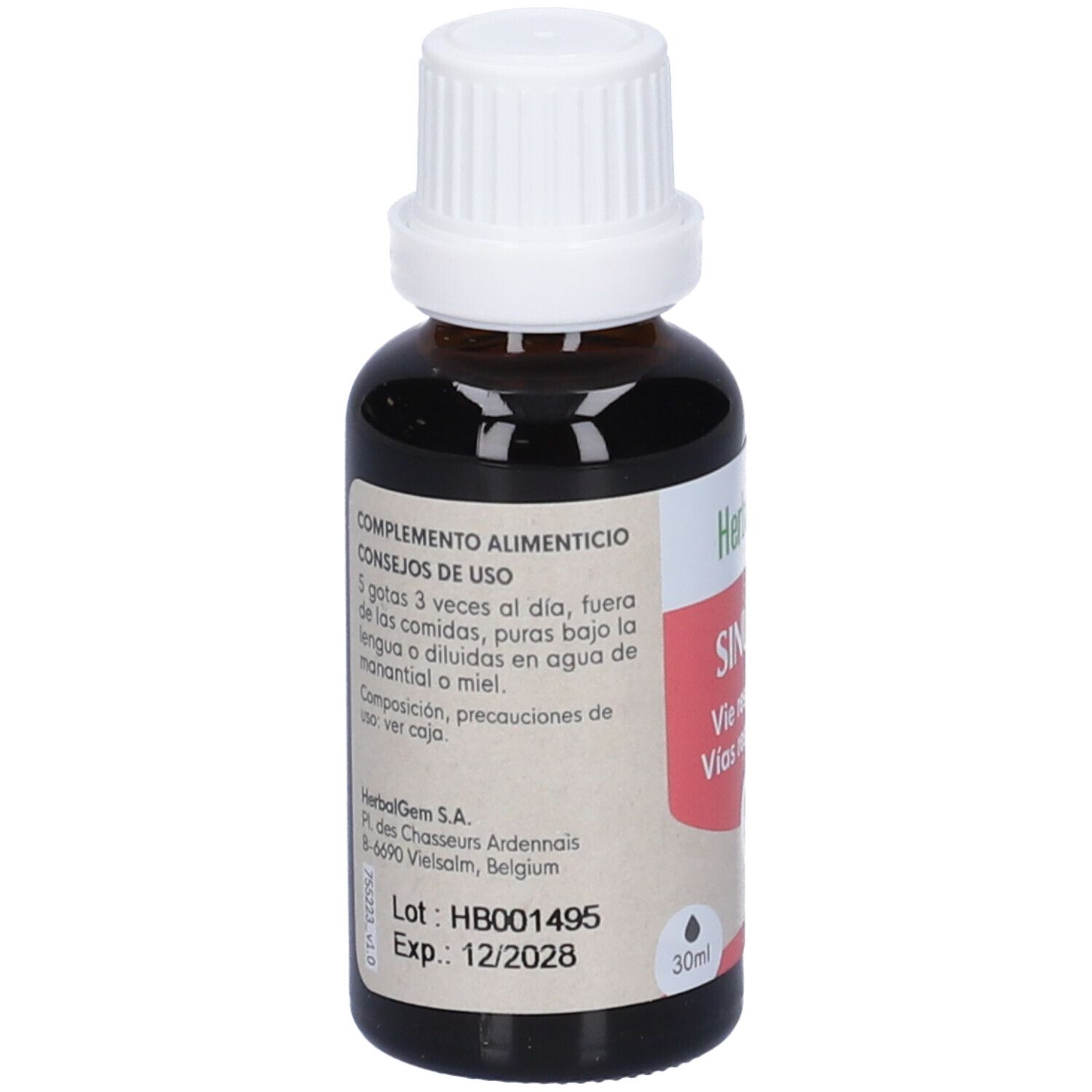Herbalgem Sinugem Vie Respiratorie Concentrato di Gemme Fresche Gocce