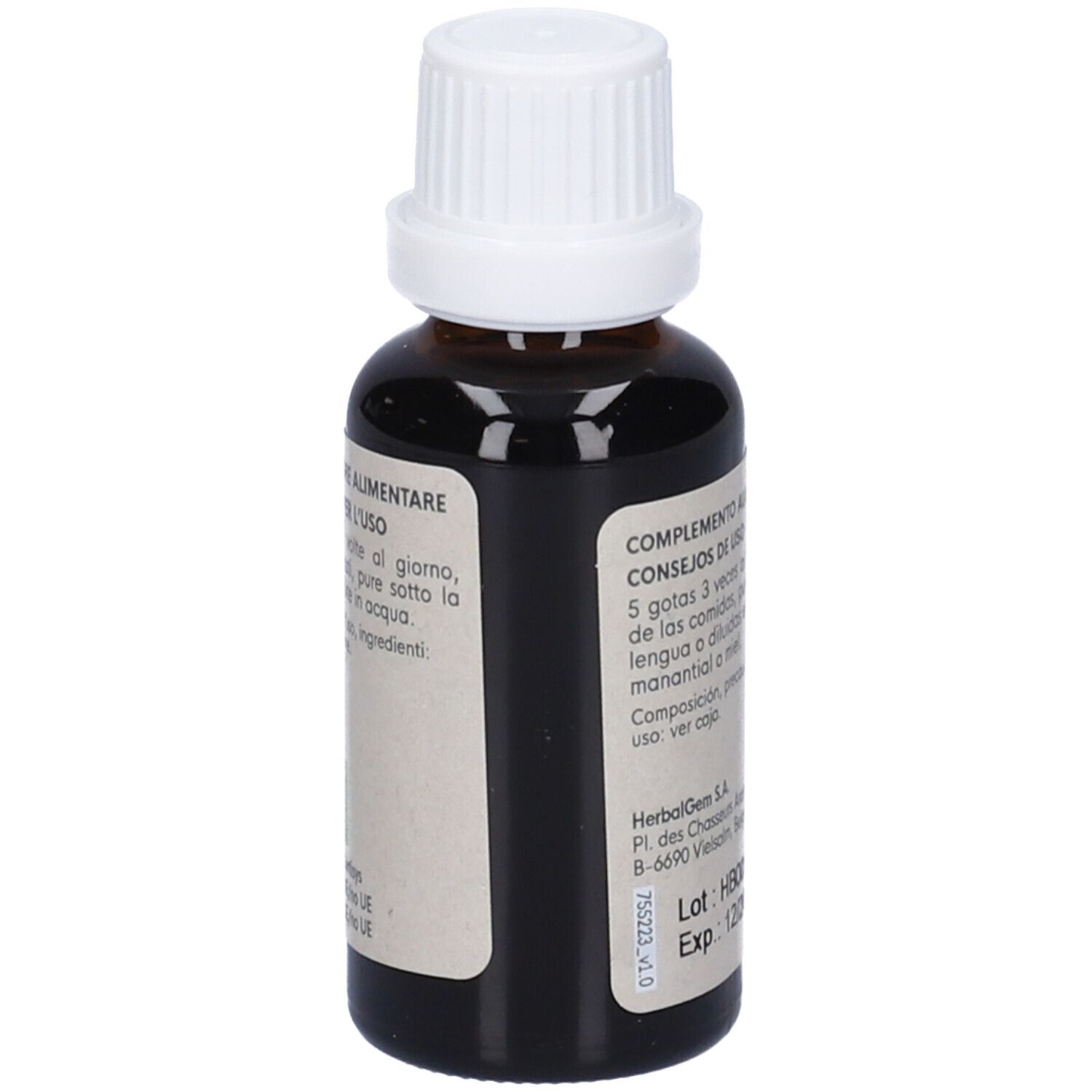Herbalgem Sinugem Vie Respiratorie Concentrato di Gemme Fresche Gocce