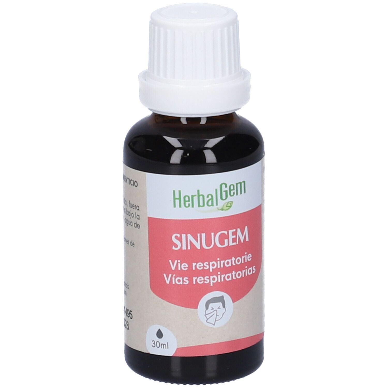 Herbalgem Sinugem Vie Respiratorie Concentrato di Gemme Fresche Gocce