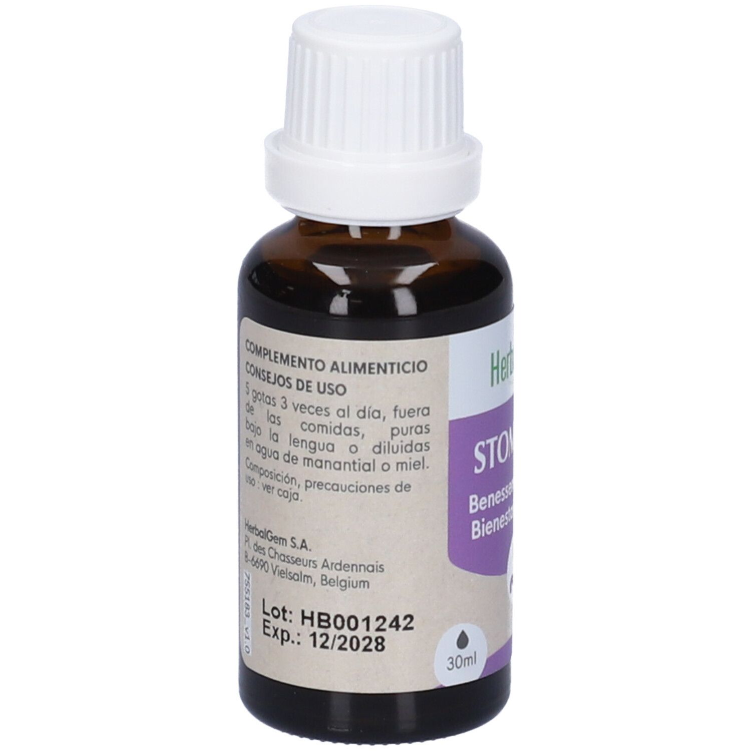 Herbalgem Stomagem Benessere Digestivo Concentrato di Gemme Fresche Gocce