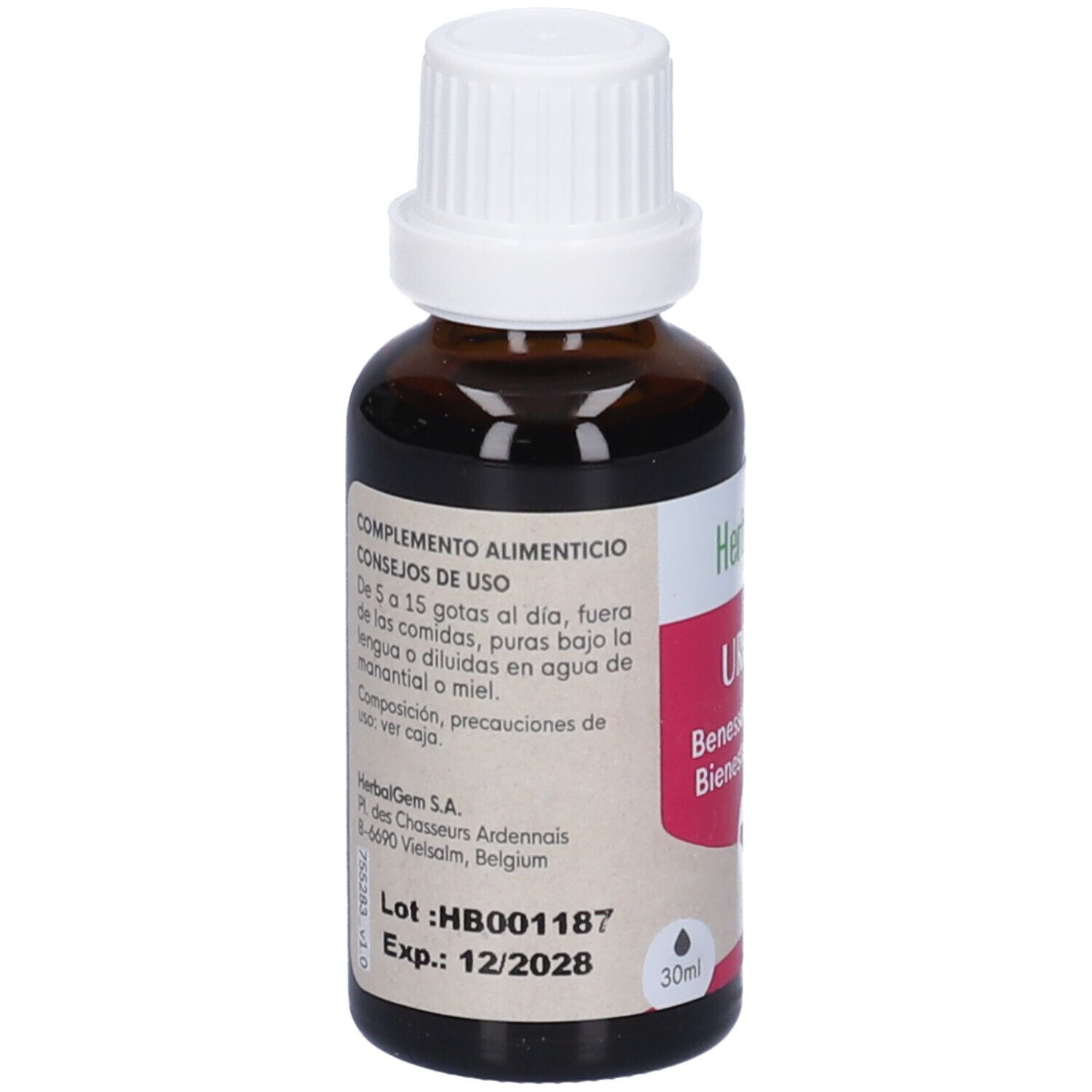 Herbalgem Urigem Benessere Urinario Concentrato di Gemme Fresche Gocce