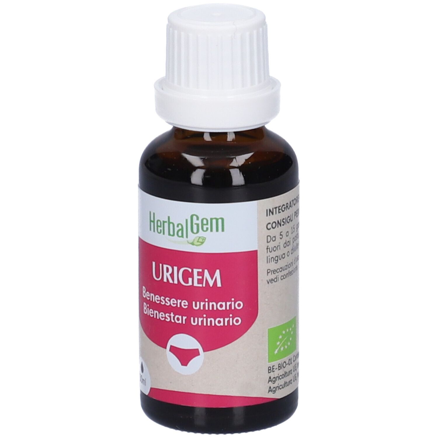Herbalgem Urigem Benessere Urinario Concentrato di Gemme Fresche Gocce