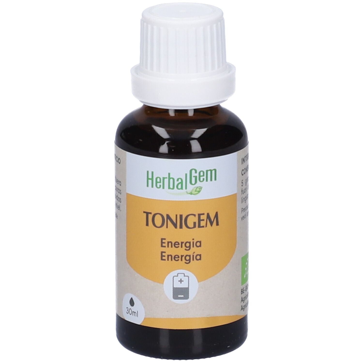 Herbalgem Tonigem Energia Concentrato di Gemme Fresche Gocce